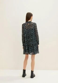 TOM TAILOR Denim Aus Fliessenden Ch - Jurk - Sparkling Dots Print -Tom Tailor Winkel 00439dca99744d24bd6a04d32b655361