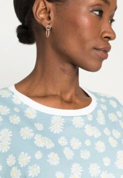 TOM TAILOR Denim Boxy Print Tee - T-Shirt Print - Light Blue Daisy -Tom Tailor Winkel 00439f9cd96f474ca44508cd862f88f2