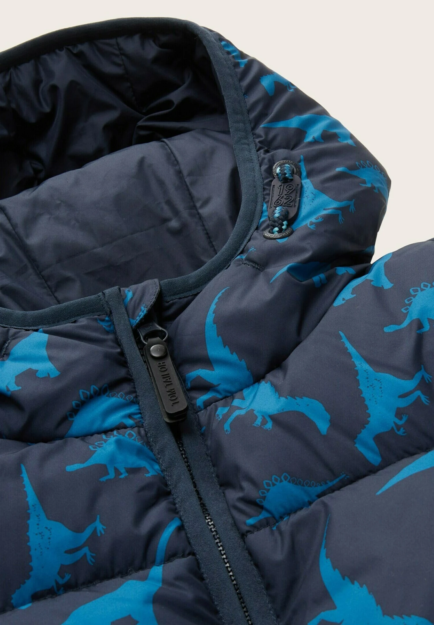 Tom Tailor Mit Kapuze - Winterjas - Navy Dino Design 4 Tom Tailor Mit Kapuze - Winterjas - Navy Dino Design - Afbeelding 2