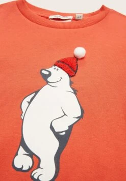 Tom Tailor Mit Motivprint  - Sweater - Lux Coral Red -Tom Tailor Winkel 009d9139cbcd4640968e077d361174fa