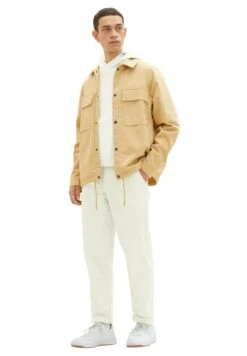 Tom Tailor Relaxed Tapered - Chino - Creme