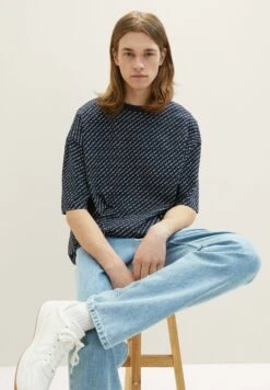 TOM TAILOR Denim Mit Allover Print - T-Shirt Print - Wording Laser Print -Tom Tailor Winkel 0159373481ff4d8984a1e53abad14b89