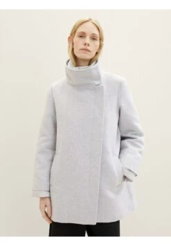 Tom Tailor Mit Stehkragen - Mantel - Soft Light Grey Melange -Tom Tailor Winkel 01717cdc84aa4d0eafd78bfae7971257
