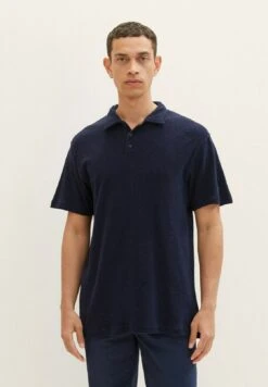 Tom Tailor Pyjamashirt - Blue Dark Melange