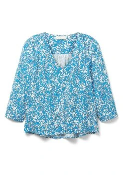 TOM TAILOR Denim Langarm - Blouse - Abstract Structure Print -Tom Tailor Winkel 01e7aa26ab4b4d75aa931cf650c5f629