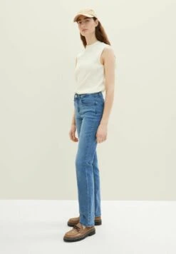 Tom Tailor Alexa- Straight Leg Jeans - Light Stone Blue Denim -Tom Tailor Winkel 029e2bdf9514488f93f6ec265eda58ca