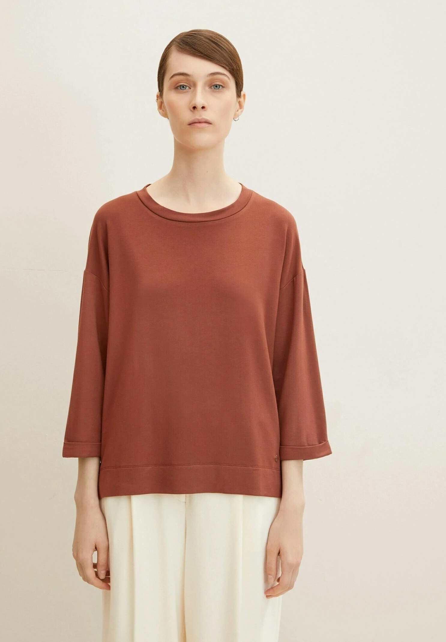 Tom Tailor Sweater - Grounded Brown 3 Tom Tailor Sweater - Grounded Brown