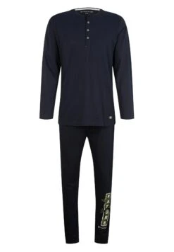 Tom Tailor Mit Logo Print Set - Pyjama - Blue Dark Solid 15 Tom Tailor Mit Logo Print Set - Pyjama - Blue Dark Solid -Tom Tailor Winkel 034f89c9200843e89ac26240d6e4b32e