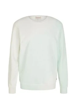 TOM TAILOR Denim Mit Farbverlauf - Sweater - Aqua White Big Batik