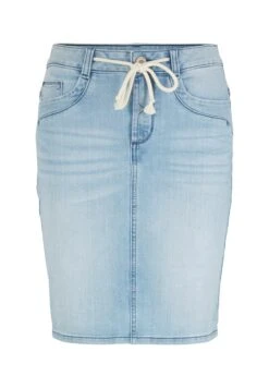 Tom Tailor Mit Kordelzug - Jeansrok - Light Stone Blue Denim -Tom Tailor Winkel 03c917e7d8d24339b501d4f2aeadcc1b