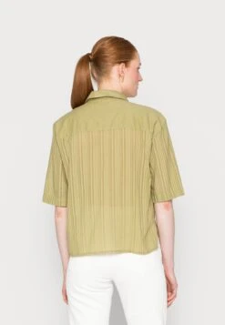 Tom Tailor Blouse Tonal Stripe Mix - Blouse - Moderate Olive -Tom Tailor Winkel 042d4650dc2c4438951698410cc3f9ec