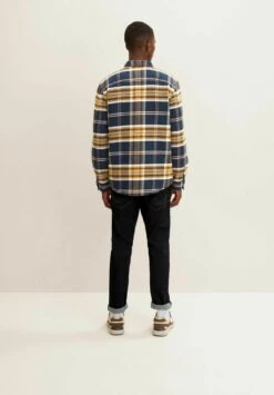 Tom Tailor Regular Fit Mit Karomuster - Overhemd - Navy Brown Big Check 10 Tom Tailor Regular Fit Mit Karomuster - Overhemd - Navy Brown Big Check -Tom Tailor Winkel 054207b179554738afbe565d07392f9f