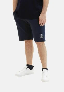 Tom Tailor Mit Logoprint - Shorts - Sky Captain Blue -Tom Tailor Winkel 055f71e8955449ed8baafd87ee90b0db