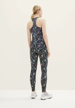 Tom Tailor Active Wear In Ankle Länge Set - Legging - Black Mint Aop -Tom Tailor Winkel 05d0c57f48e443ba88072b227e8b278d