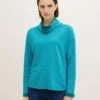 Tom Tailor Longsleeve - Teal Blue Melange 2 Tom Tailor Longsleeve - Teal Blue Melange -Tom Tailor Winkel 0676207b126a432ea615f446b5e245b3
