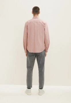 Tom Tailor Oxford- Overhemd - Chili Oil Red Chambray -Tom Tailor Winkel 0689660aeda14e608e18a399167186c2