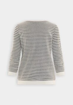 TOM TAILOR Denim Striped Jacquard - Sweater - Blue/White -Tom Tailor Winkel 06f3280664c441859617e95ad66e4009