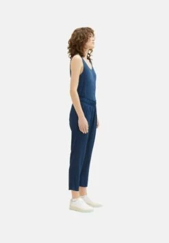 Tom Tailor Cropped - Broek - Midnight Sail -Tom Tailor Winkel 06fa37dc4f5a472eb63d84ccff647fc1