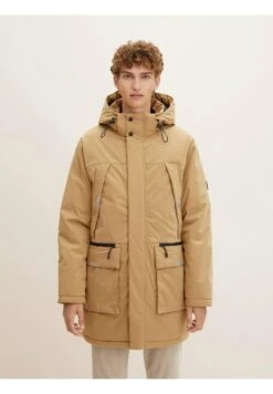 TOM TAILOR Denim Arctic- Winterjas - Splashed Clay Beige