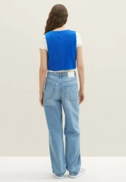 TOM TAILOR Denim Bodywarmer - Shiny Royal Blue -Tom Tailor Winkel 07b13722a5294c92bfc82a6b2a41aaad