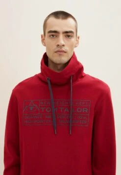 Tom Tailor Mit Stehkragen - Sweater - Ivy Red -Tom Tailor Winkel 07b75a789838467988ed2d1b6b4a07aa