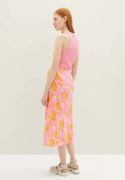 TOM TAILOR Denim A-Lijn Rok - Abstract Pink Print -Tom Tailor Winkel 07b7a593e26640fbbf3140e0a8f1fb90