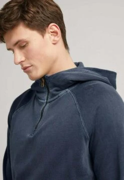 TOM TAILOR Denim Mit Kapuze Und Reiss - Hoodie - Sky Captain Blue -Tom Tailor Winkel 07d6d95500cb4684a724d5a2a0f309a2