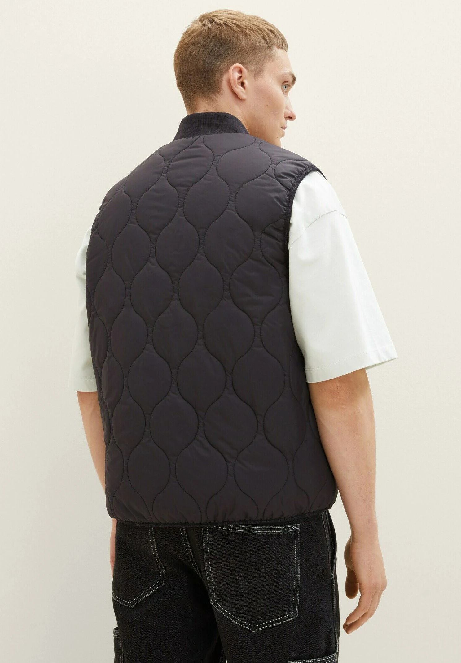 TOM TAILOR Denim Lightweight- Bodywarmer - Black 4 TOM TAILOR Denim Lightweight- Bodywarmer - Black - Afbeelding 2