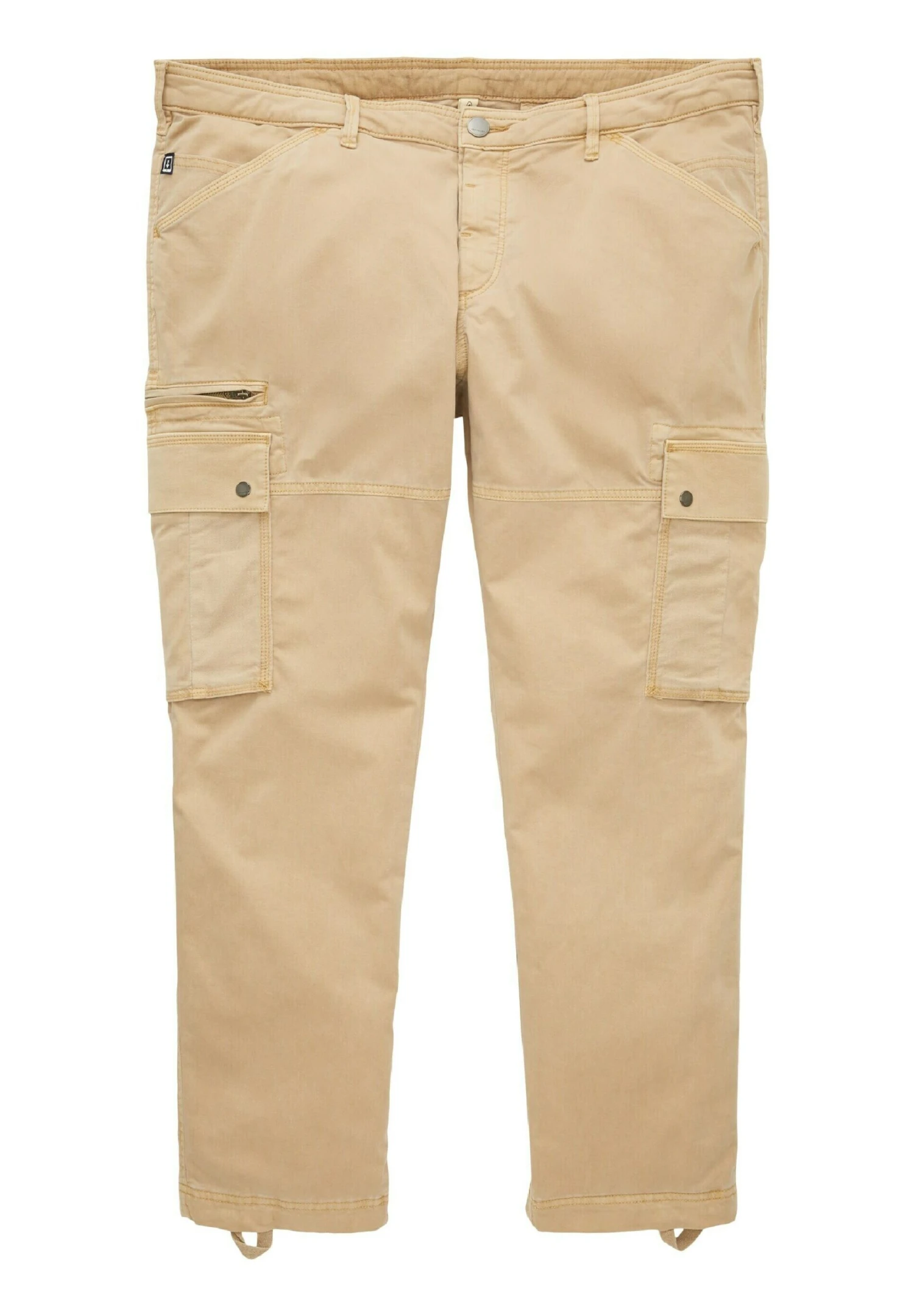 Tom Tailor Plus - Cargobroek - Caramel Beige 8 Tom Tailor Plus - Cargobroek - Caramel Beige - Afbeelding 6
