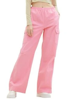 TOM TAILOR Denim Cargobroek - Fresh Pink -Tom Tailor Winkel 08c2f887e93f4f969d26089072fc8cc6