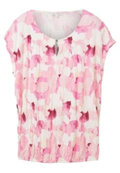 Tom Tailor Mit Raffung - Blouse - Pink Shapes Design -Tom Tailor Winkel 08d3d51a02be42a39dd75bb7d05db7f4