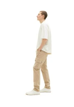 Tom Tailor Cargobroek - Caramel Beige -Tom Tailor Winkel 093cd5ce8bce49b79c99038fd095cb18