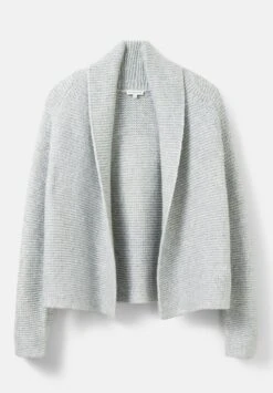 Tom Tailor Mit Schalkragen - Vest - Concrete Grey Melange -Tom Tailor Winkel 09a9c3eed79648c68a20d074edfd16df