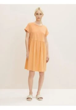 TOM TAILOR Denim Mini Dress - Jurk - Golden Peach