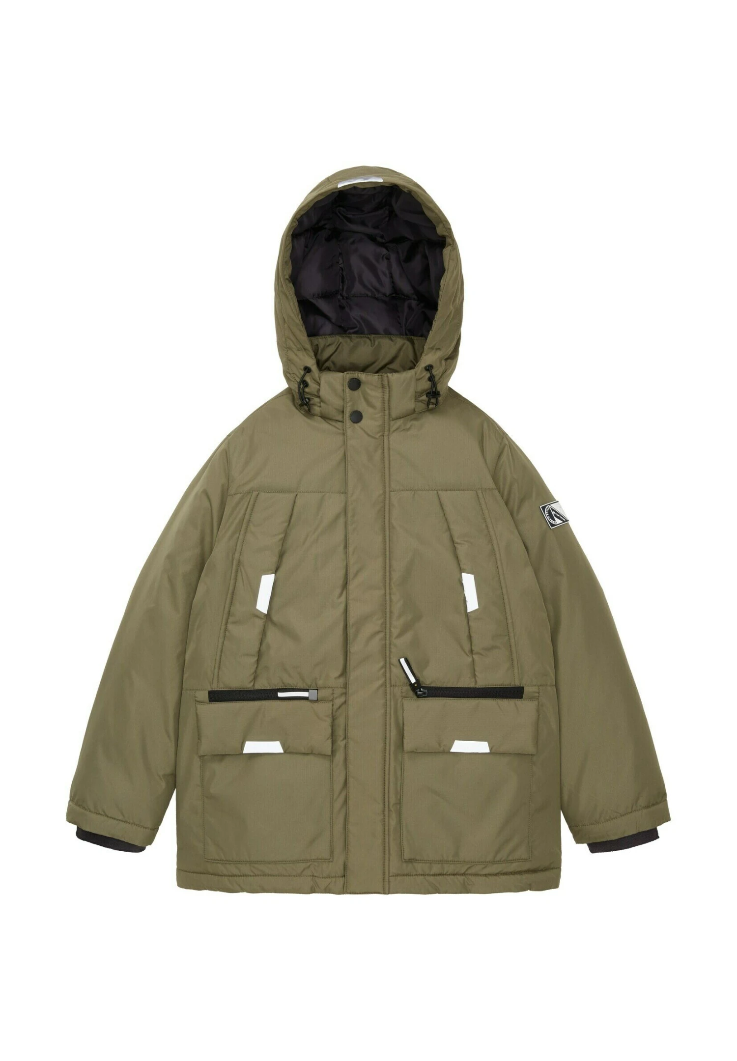 Tom Tailor Lange Mit Kapuze - Parka - Dusty Olive Green 3 Tom Tailor Lange Mit Kapuze - Parka - Dusty Olive Green