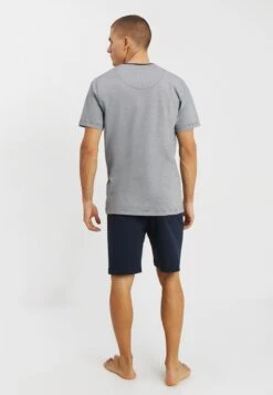 Tom Tailor Shorty V-Neck Set - Pyjama - Dark Blue -Tom Tailor Winkel 0abb9e5b52fd4cbaa83ca14e7ef632e1