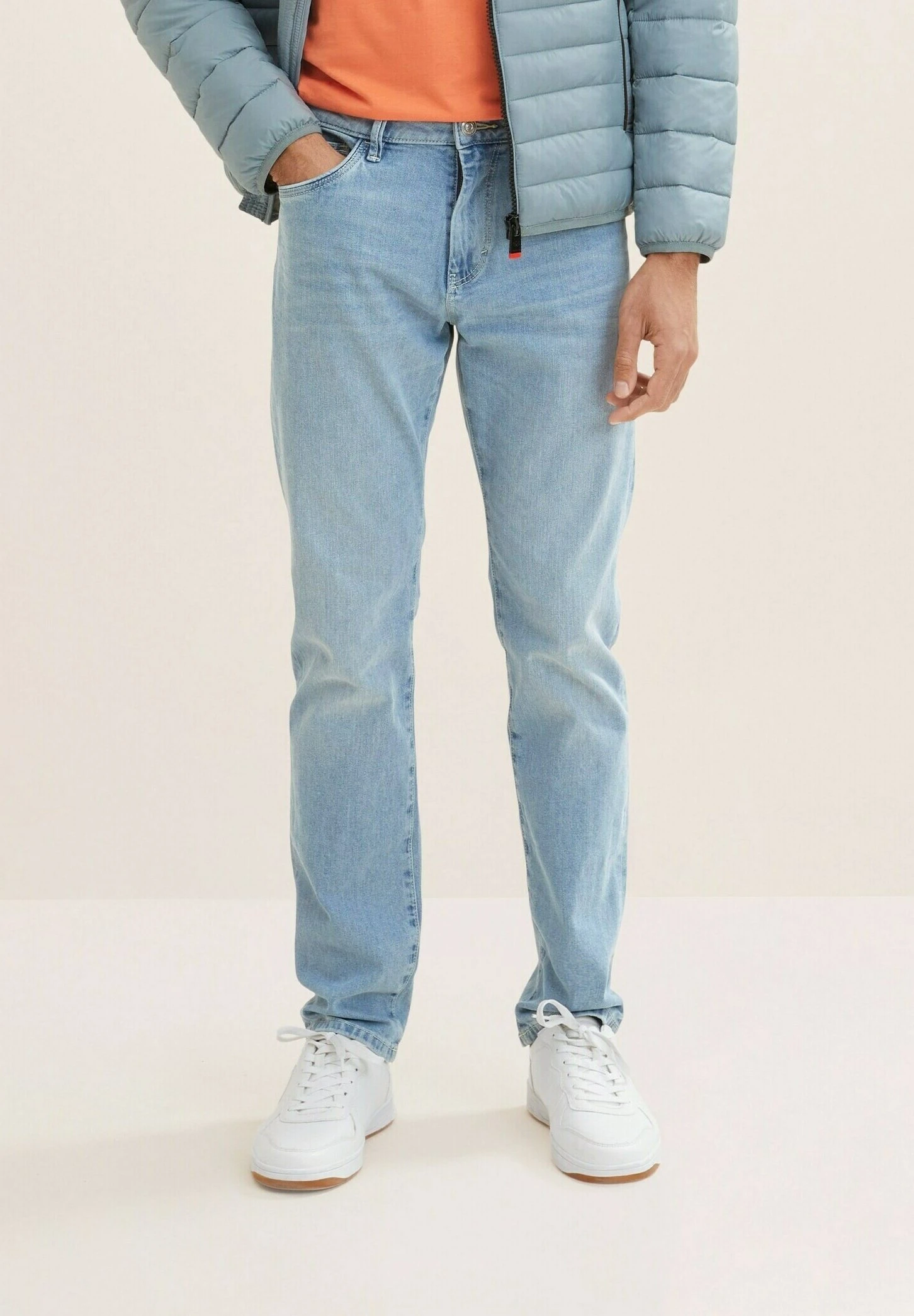 Tom Tailor Josh - Straight Leg Jeans - Light Stone Wash Denim 7 Tom Tailor Josh - Straight Leg Jeans - Light Stone Wash Denim - Afbeelding 5