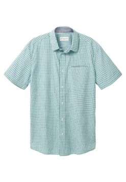 Tom Tailor Kariert - Overhemd - Turquoise Navy Check -Tom Tailor Winkel 0aee8aef8a24460ba28e14a4cfba6c4b