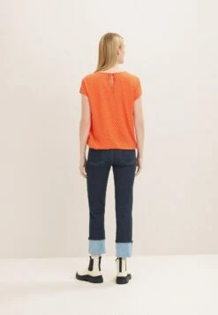Tom Tailor Kurzarm - Blouse - Small Red Dot Design -Tom Tailor Winkel 0c460c9fbc774479b9ee3791fb44d952
