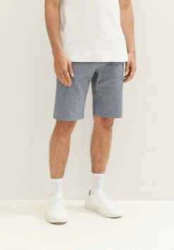 Tom Tailor Bermuda - Shorts - Navy White Zigzag Structure -Tom Tailor Winkel 0cf5b3a7292f47cbb87119d527caa621