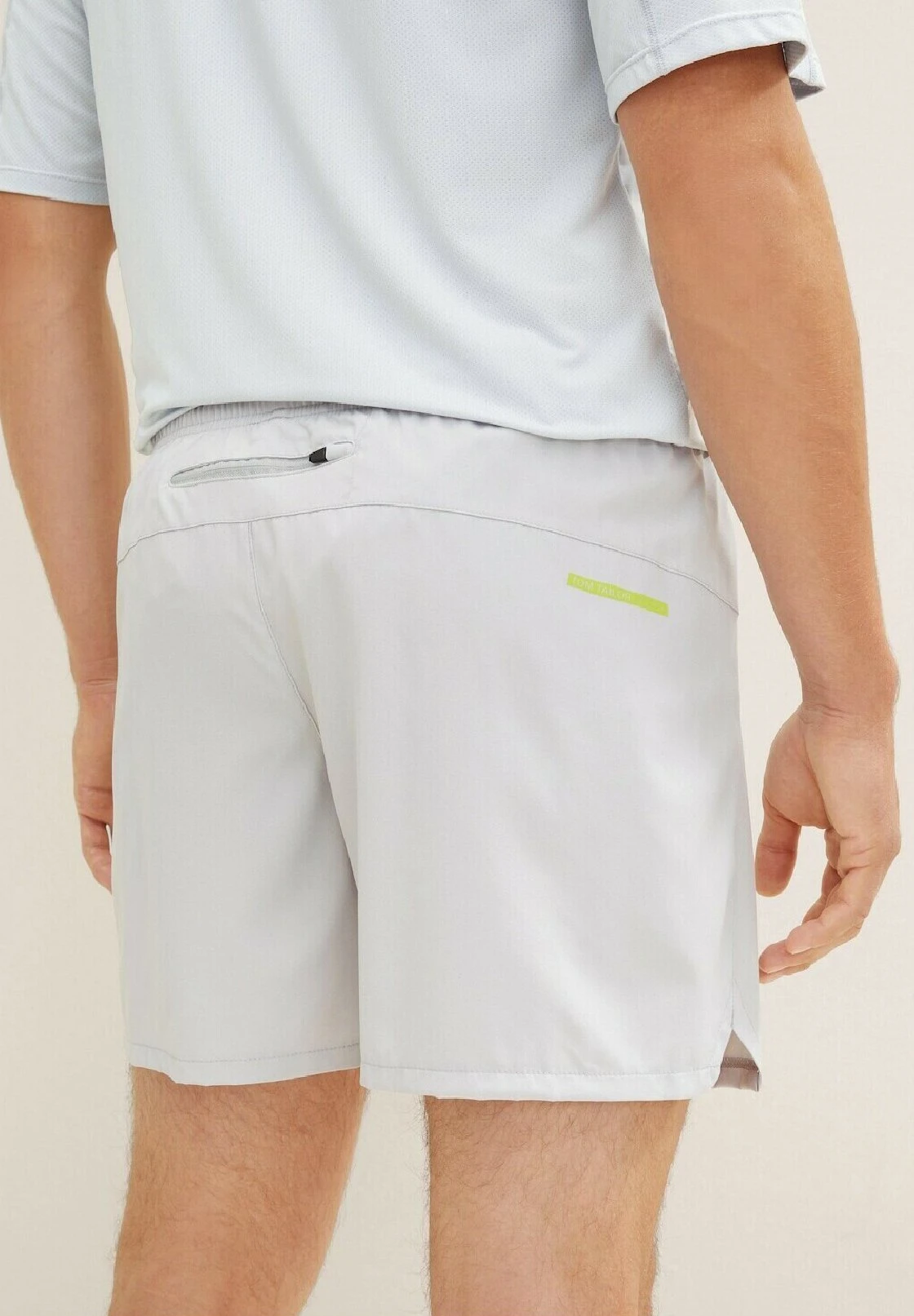 Tom Tailor Active Wear Kurze- Shorts - Silver Grey 6 Tom Tailor Active Wear Kurze- Shorts - Silver Grey - Afbeelding 4