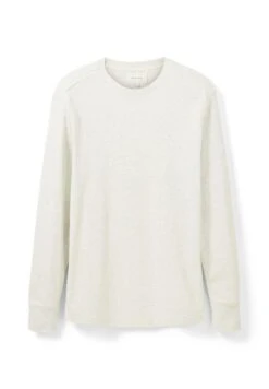 Tom Tailor Mit Struktur - Longsleeve - Vintage Beige Melange -Tom Tailor Winkel 0d2232bc805a44a0ad540ce8877dcf24