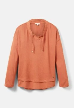 Tom Tailor Mit V-Ausschnitt - Longsleeve - Canyon Sunset Red -Tom Tailor Winkel 0d38f7c7ecf04dc1b6192046ea0764ba