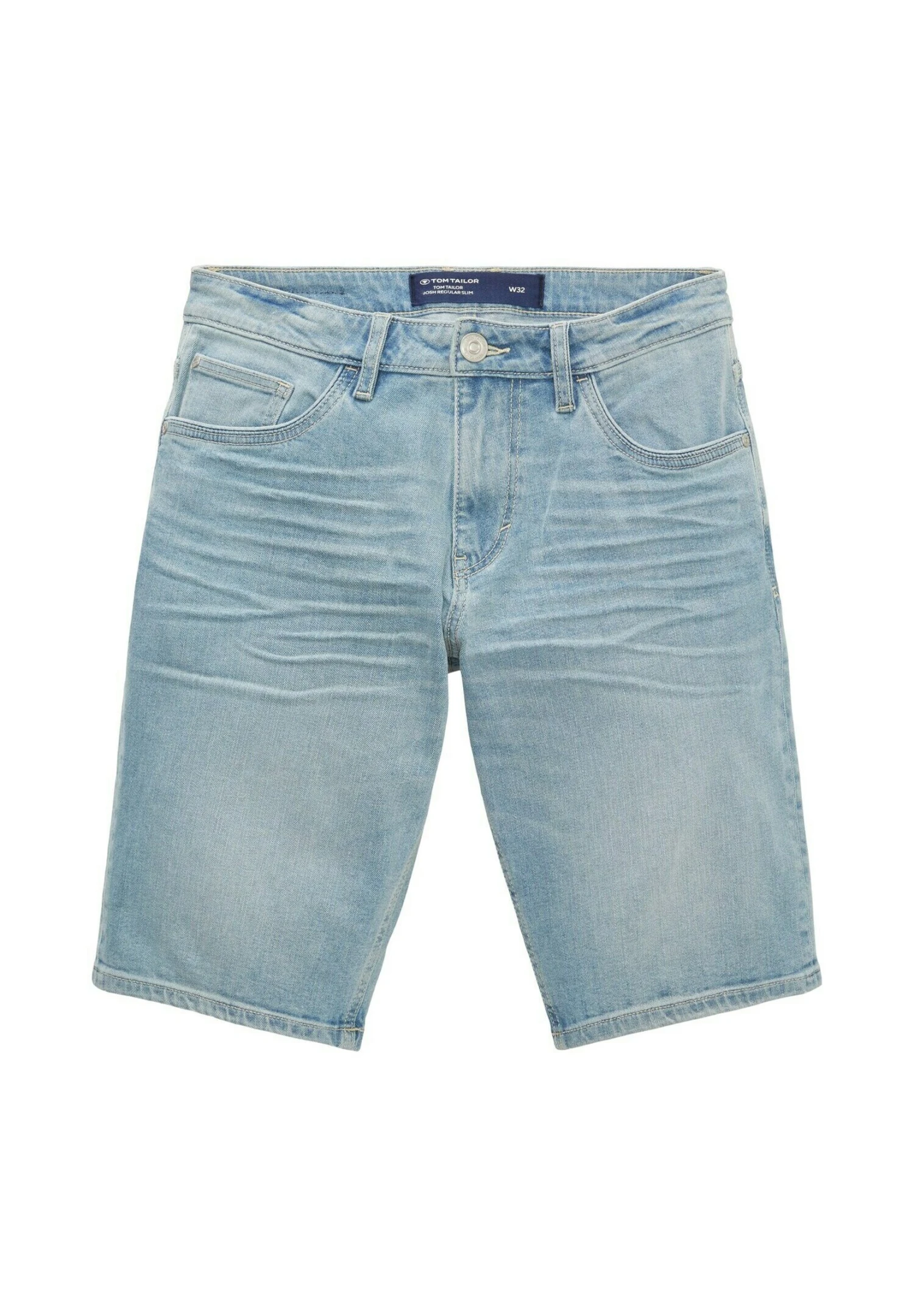 Tom Tailor Josh - Jeansshort - Light Stone Wash Denim 9 Tom Tailor Josh - Jeansshort - Light Stone Wash Denim - Afbeelding 7