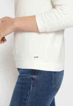 TOM TAILOR Denim Structured - Sweater - Off White -Tom Tailor Winkel 0da4aef8284e4b25ba86c31835ec6f37