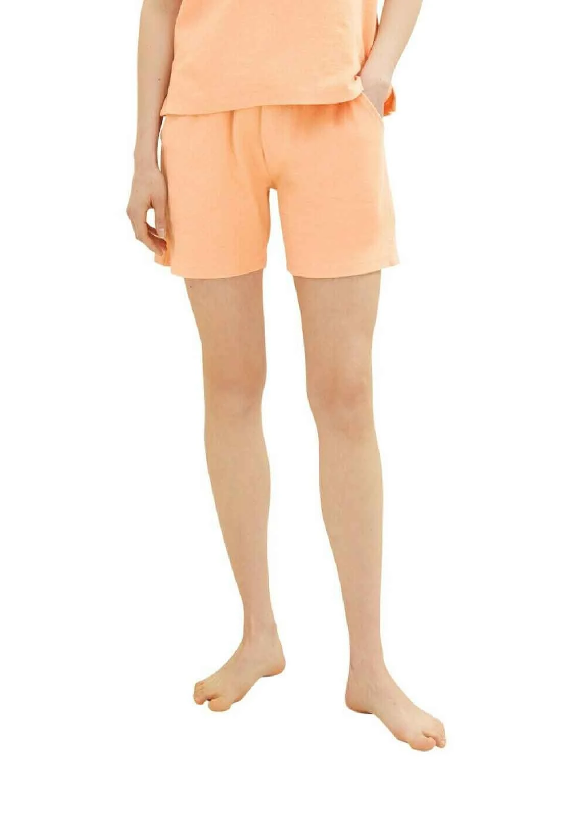 Tom Tailor Frottee- Pyjamabroek - Red Medium Solid 9 Tom Tailor Frottee- Pyjamabroek - Red Medium Solid - Afbeelding 7