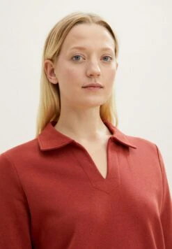 Tom Tailor Mit Kordelzug - Sweater - Dark Maroon Red -Tom Tailor Winkel 0ddea2f6650b4fb2a599f58d988e0a8a