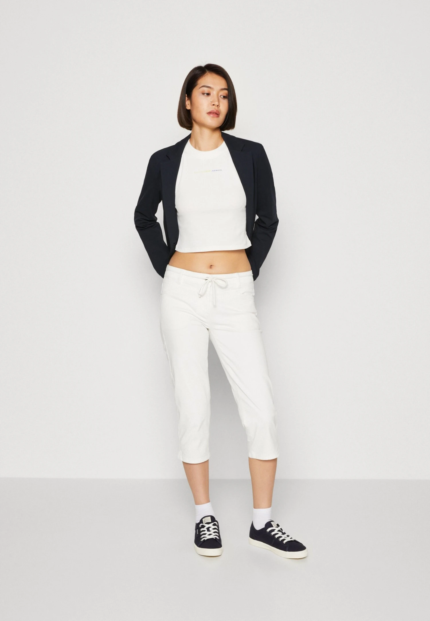 Tom Tailor Alexa Capri - Shorts - Whisper White 4 Tom Tailor Alexa Capri - Shorts - Whisper White - Afbeelding 2