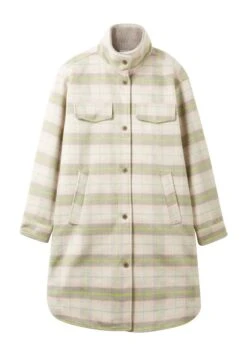 TOM TAILOR Denim Mantel - Light Grey Rose Check -Tom Tailor Winkel 0e10f7fc11024b40bf6b2ac83ca41e4d