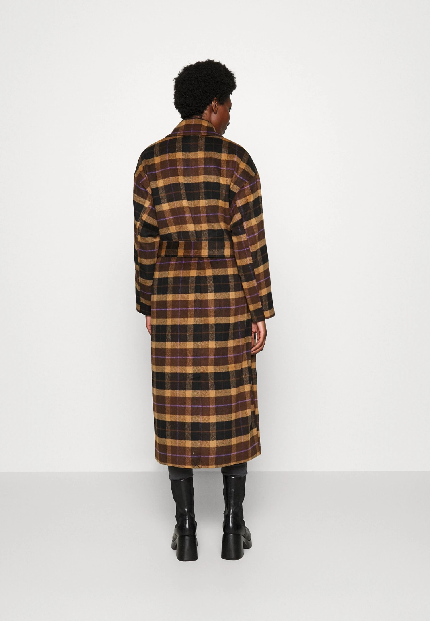 TOM TAILOR Denim Loose Belted Coat - Mantel - Brown 5 TOM TAILOR Denim Loose Belted Coat - Mantel - Brown - Afbeelding 3